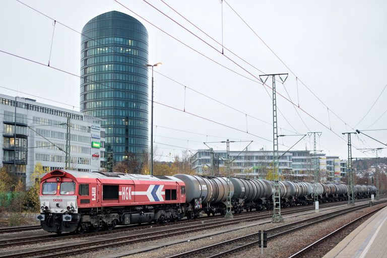 HGK DE 668 bei km 15,6 (November 2018)