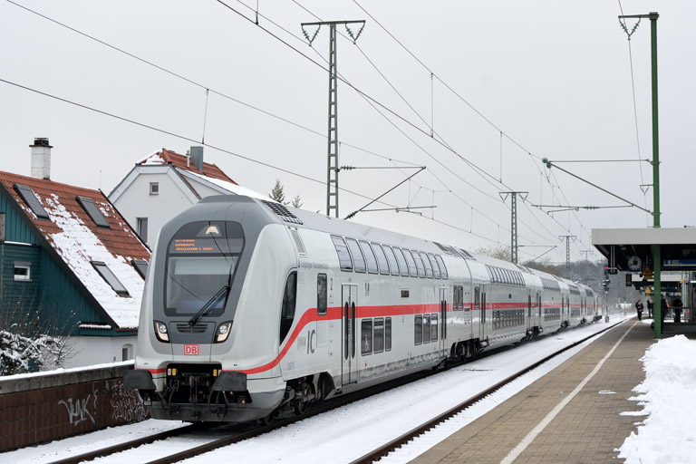 IC 2280/RE 52280 bei km 16,8 (Februar 2018)