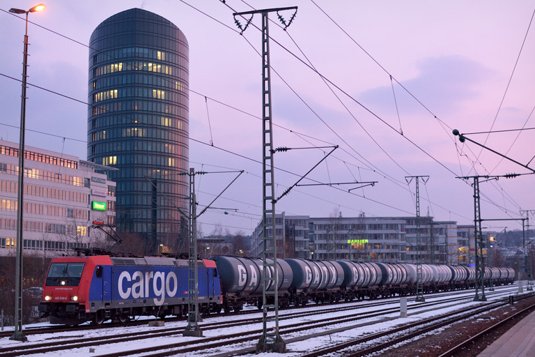 482 048 bei km 15,6 (Februar 2018)