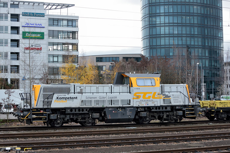 SGL 261 309 bei km 15,8 (Dezember 2018)
