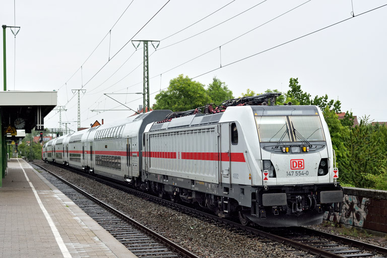 147 554 bei km 16,8 (August 2019)