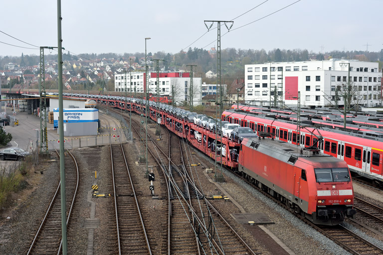 152 058 mit GA 68354 bei km 16,0 (April 2019)