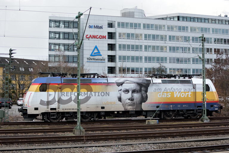 185 589 bei km 15,6 (Februar 2019)