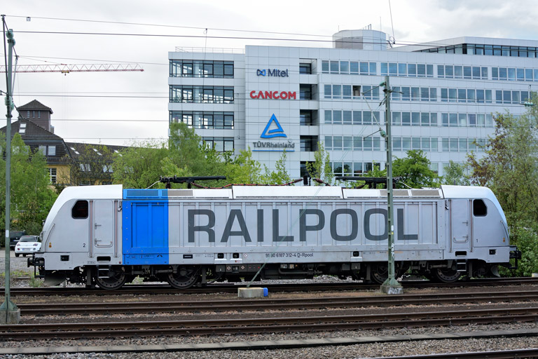 187 312 bei km 15,6 (Mai 2019)