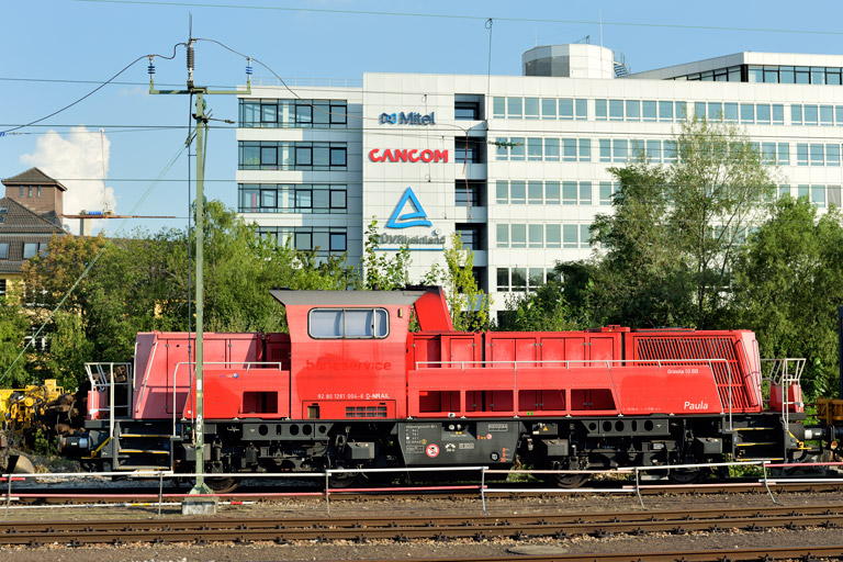 261 004 mit DGV 79652 bei km 15,6 (August 2019)