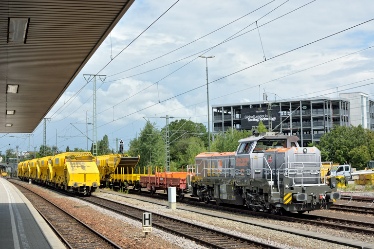 DE 18 bei km 15,4 (Juli 2019)