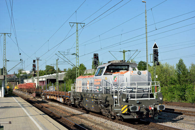 DE 18 bei km 15,4 (Juli 2019)