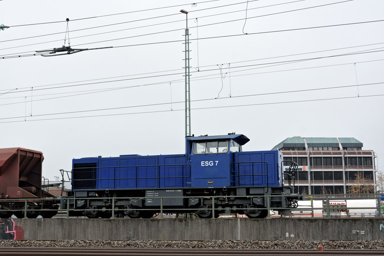 ESG 7 (Baureihe G 1205) bei km 16,2 (November 2019)