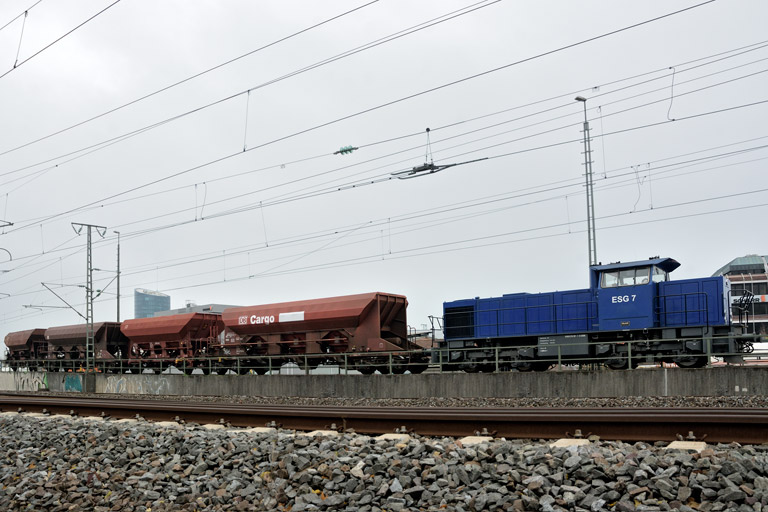 ESG 7 (Baureihe G 1205) bei km 16,2 (November 2019)