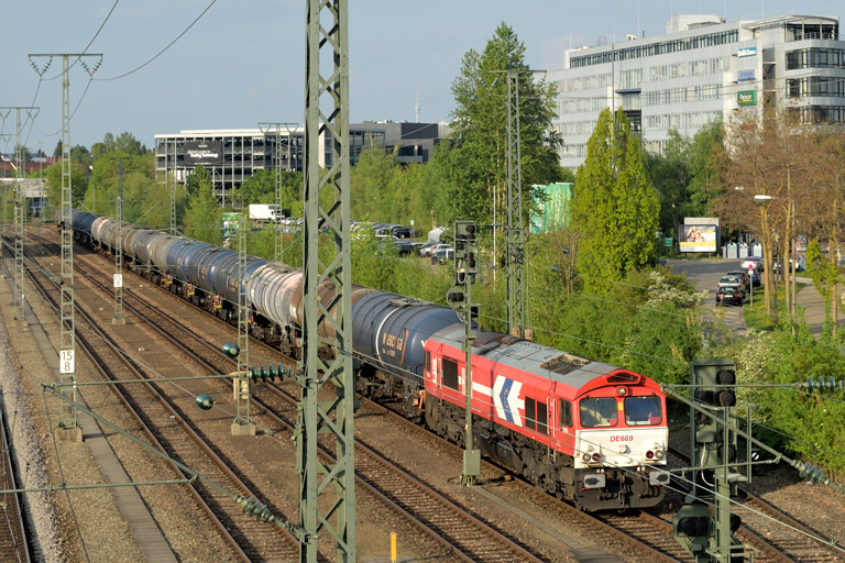 HGK DE 669 bei km 15,8 (April 2019)