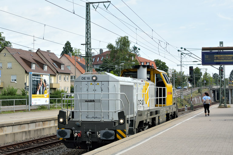 DE 18 bei km 15,6 (August 2019)