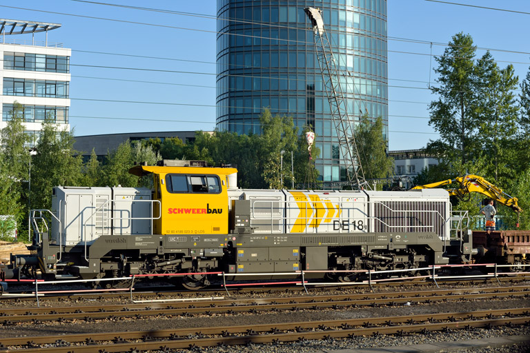 DE 18 bei km 15,6 (August 2019)