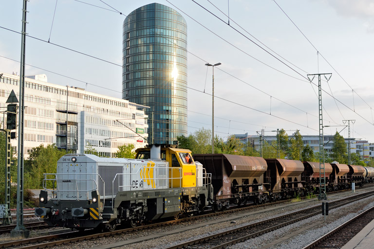 DE 18 bei km 15,6 (Juli 2019)