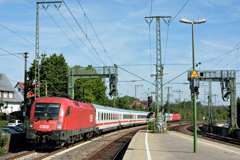 &Ouml;BB 1116 056 mit LPF 78635 bei km 16,6 (Juli 2019)