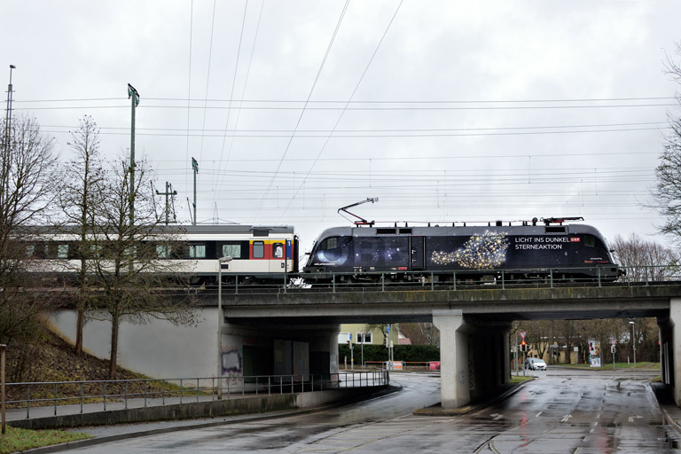 &Ouml;BB 1116 158 mit IC 282 bei km 16,4 (M&auml;rz 2019)