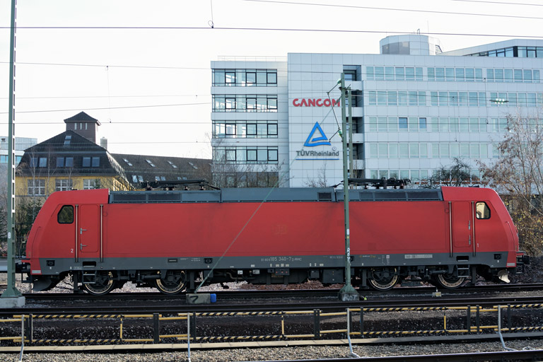 185 340 bei km 15,6 (Dezember 2019)