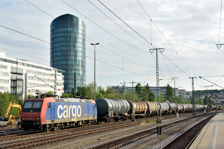 482 025 bei km 15,6 (August 2019)