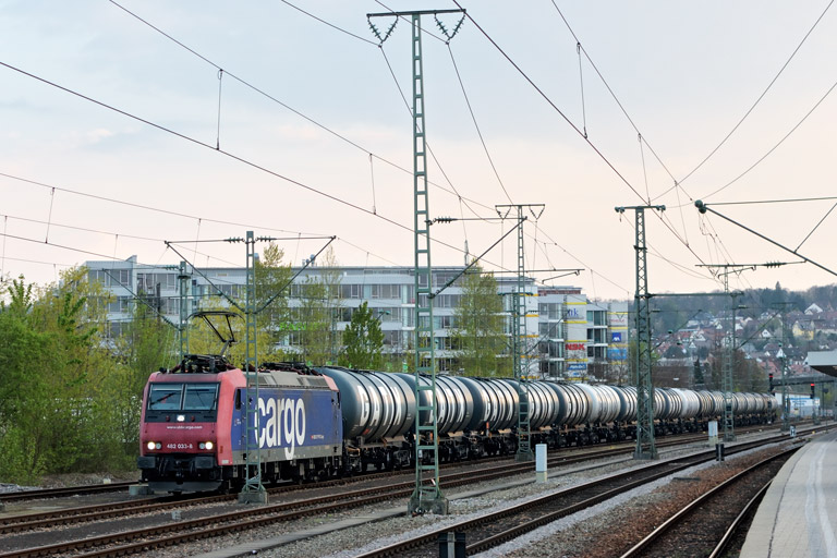482 033 bei km 15,6 (April 2019)