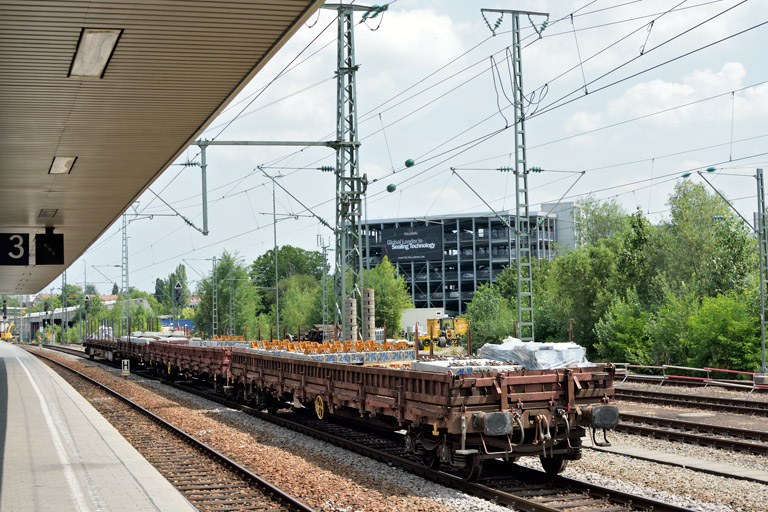 Schwellenzug bei km 15,6 (Juli 2019)