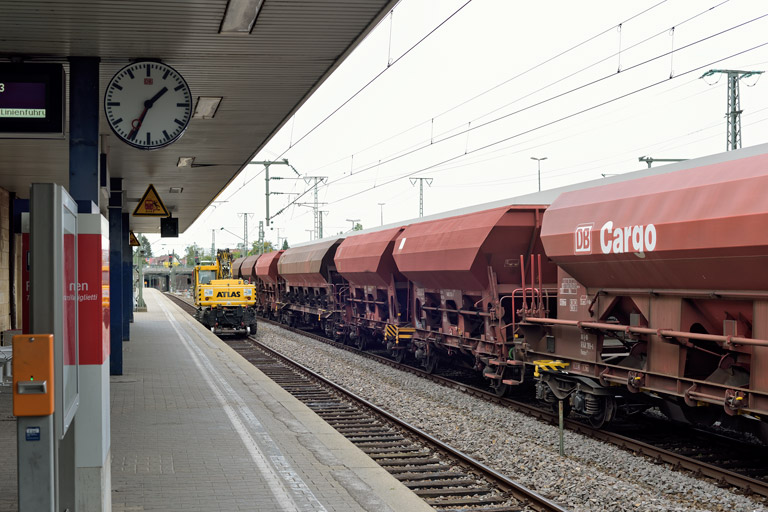 Zweiwegefahrzeug bei km 15,6 (August 2019)