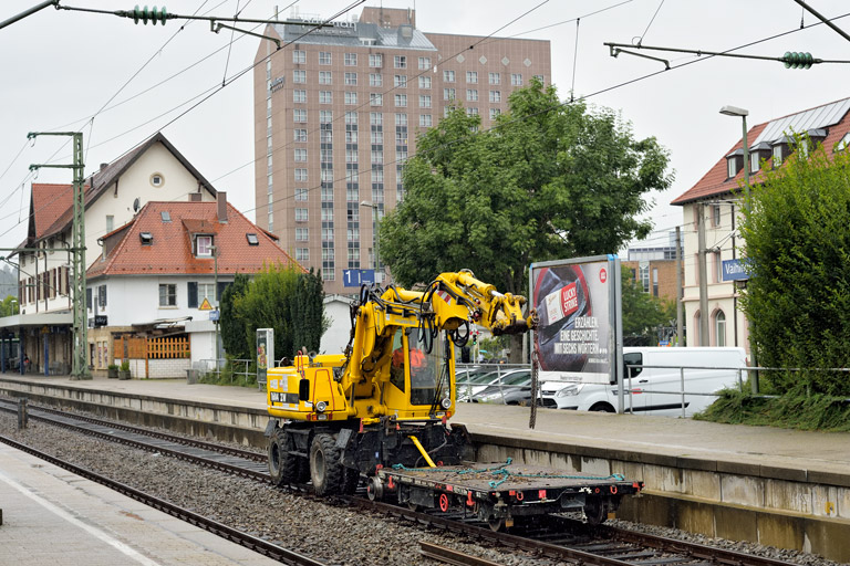 Zweiwegefahrzeug bei km 15,6 (August 2019)