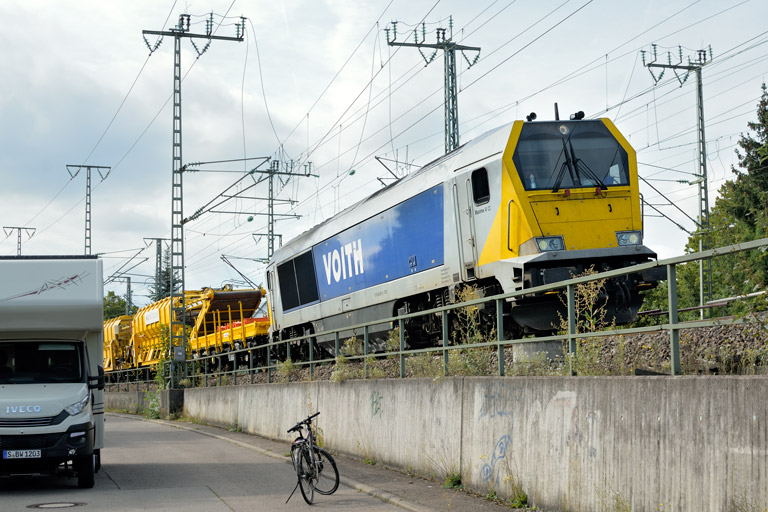 264 001 bei km 16,6 (September 2019)