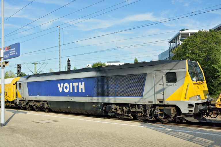 264 001 bei km 15,6 (August 2019)