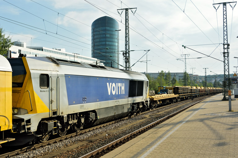 264 001 bei km 15,6 (August 2019)