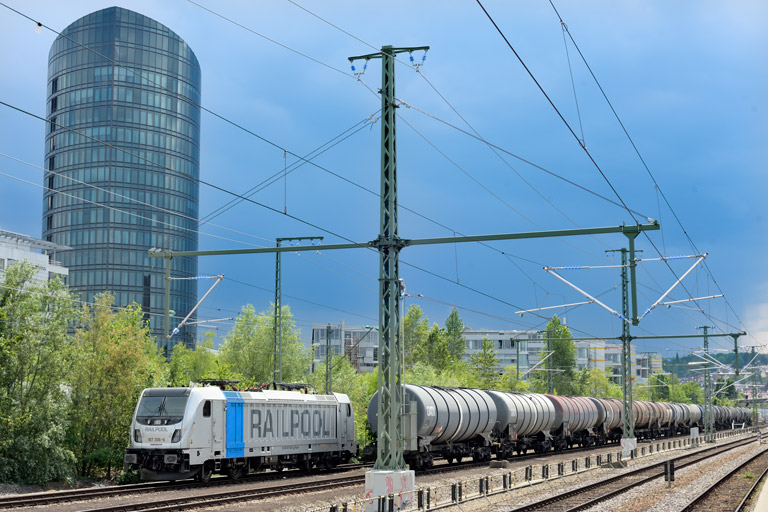 187 306 bei km 15,6 (Juni 2020)