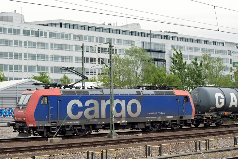 482 003 bei km 15,6 (April 2020)