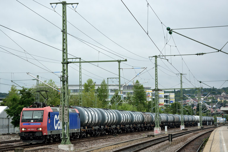 482 026 bei km 15,6 (Juli 2020)