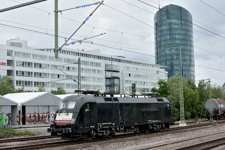 ES 64 U2-007 bei km 15,6 (Juni 2020)