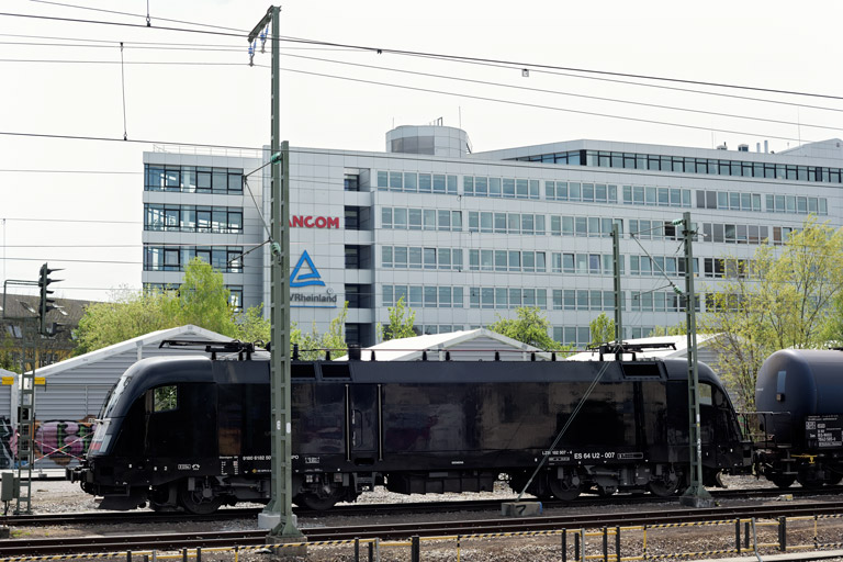 ES 64 U2-007 bei km 15,6 (April 2020)