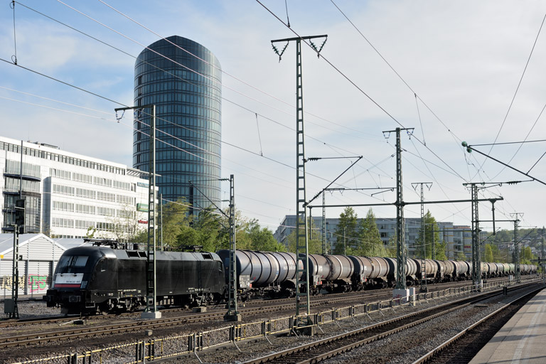 ES 64 U2-007 bei km 15,6 (April 2020)