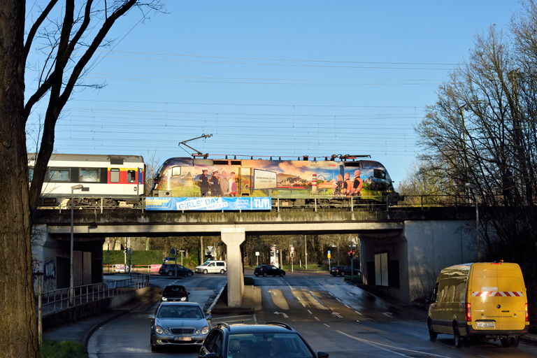 &Ouml;BB 1116 157 mit IC 1186 bei km 16,4 (M&auml;rz 2020)