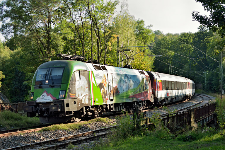 &Ouml;BB 1116 159 mit IC 186 bei km 11,2 (September 2020)