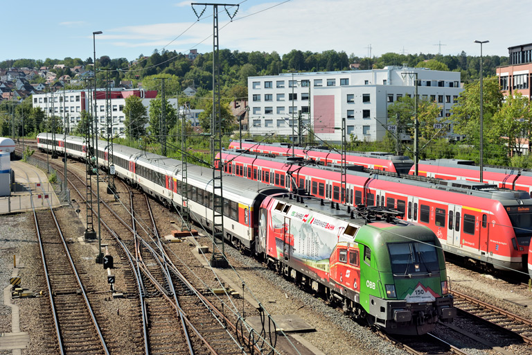 &Ouml;BB 1116 159 mit IC 280 bei km 16,0 (September 2020)