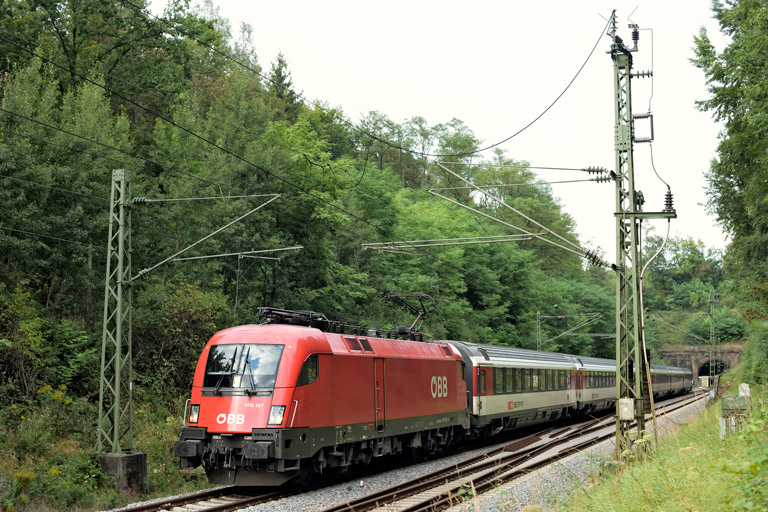 &Ouml;BB 1116 167 mit IC 188 bei km 18,0 (September 2020)