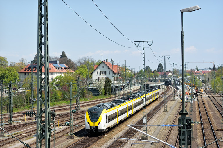 1440 189 als Lt 70685 bei km 15,8 (April 2021)