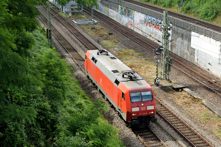 152 120 bei km 14,0 (Juli 2021)