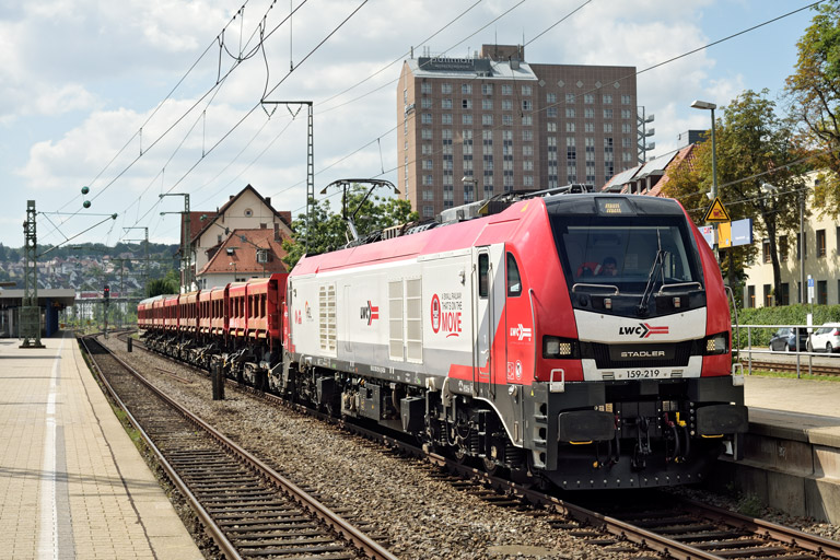 159 219 bei km 15,4 (September 2021)