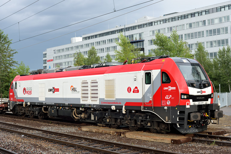 159 219 bei km 15,6 (August 2021)
