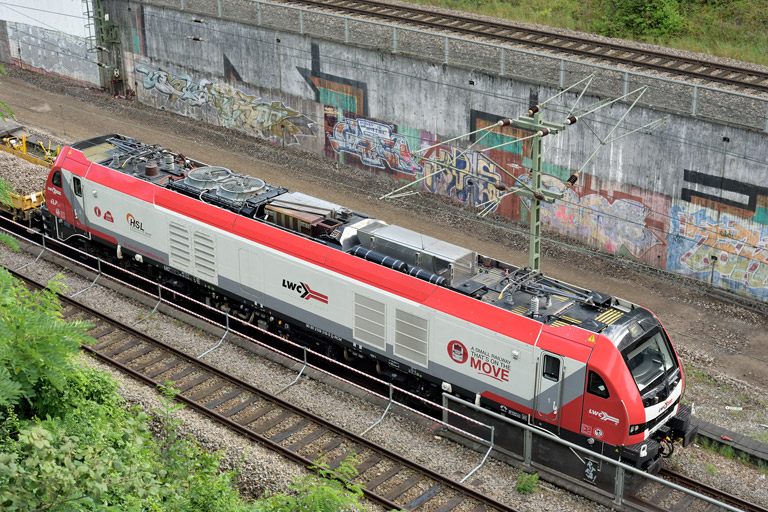 159 219 bei km 14,0 (August 2021)