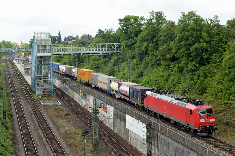 185 134 mit KT 50031 bei km 14,0 (Juli 2021)