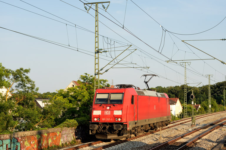 185 357 bei km 16,8 (Juli 2021)