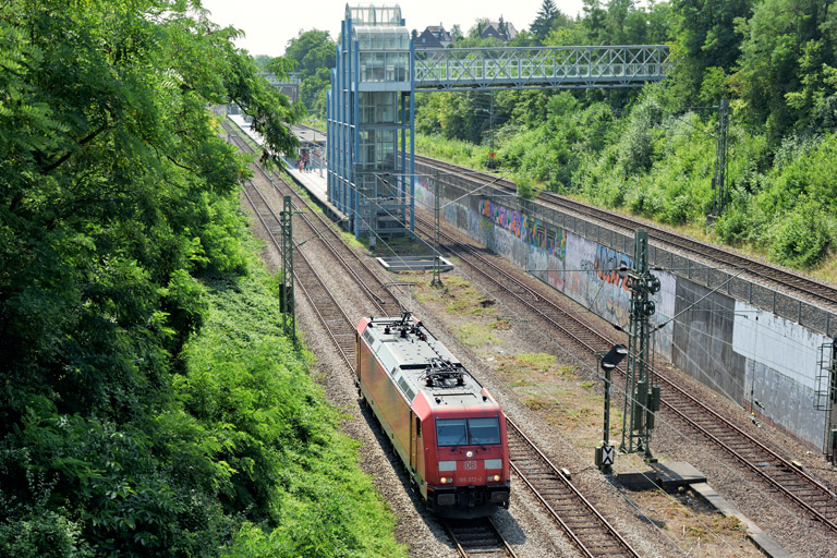 185 372 bei km 14,0 (Juli 2021)