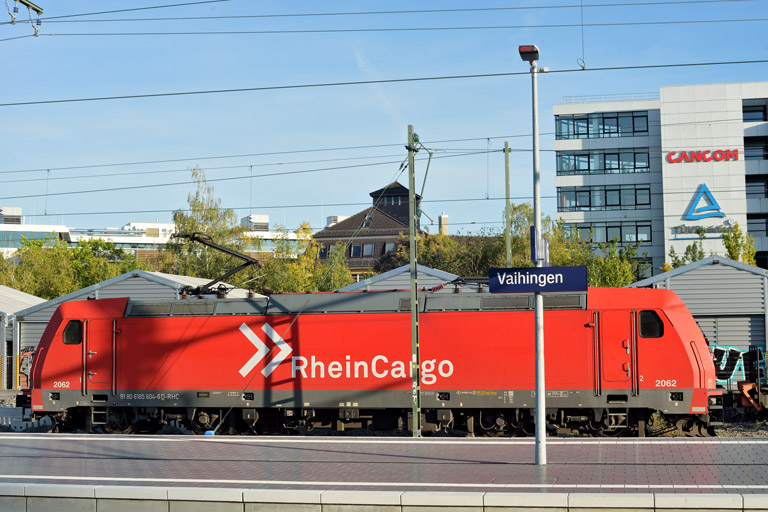 RHC 185 604 bei km 15,6 (Oktober 2021)