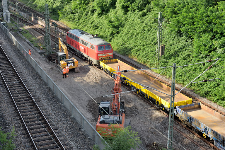 218 451 bei km 14,0 (August 2021)