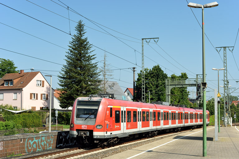 423 845 bei km 16,6 (Juli 2021)