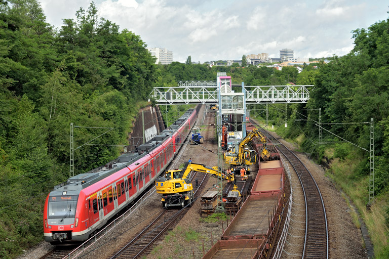 430 035 als S2 bei km 14,2 (August 2021)